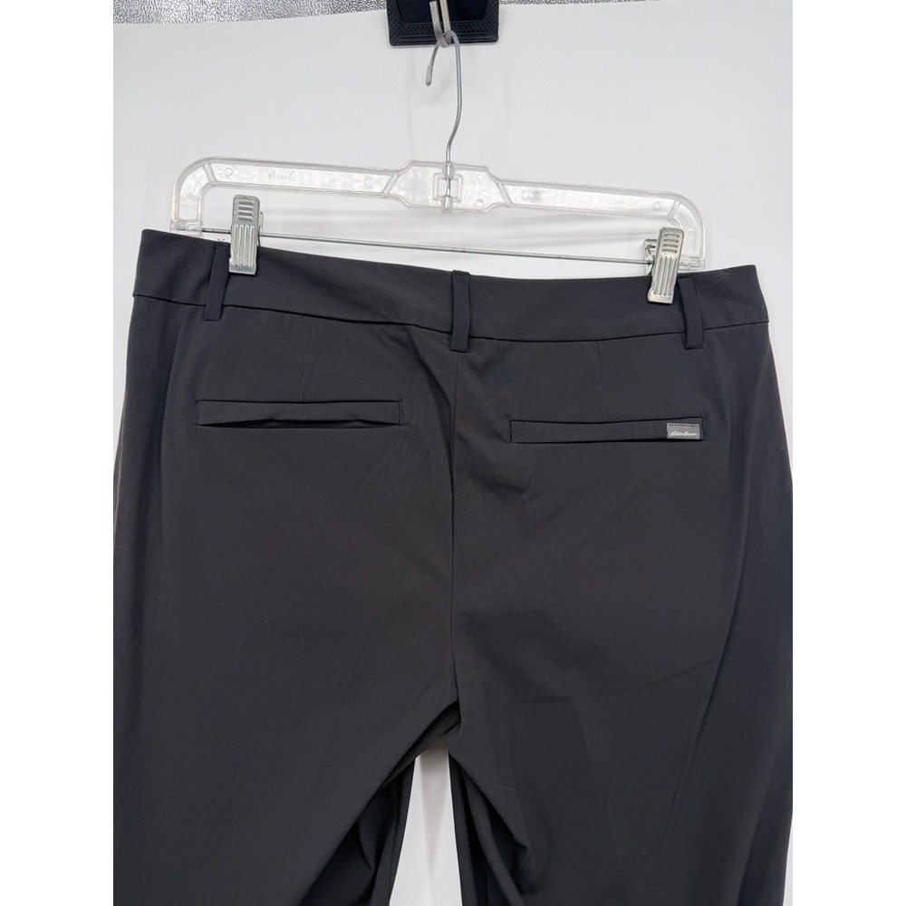 Eddie Bauer Pants Horizon Chino Black Hiking Casual Gorpcore Travel Size 6 - Picture 6 of 9